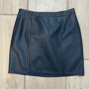Forever 21 Leather Skirt